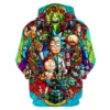 Rick and Morty Interdimensional Mayhem Hoodie back