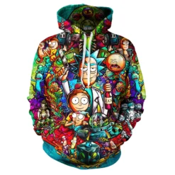 Rick and Morty Interdimensional Mayhem Hoodie front