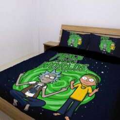 Rick and Morty Interdimensional Peace Bedding Set