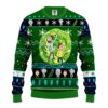 Rick and Morty Interdimensional Portal Ugly Christmas Sweater front