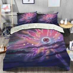 Rick And Morty Interdimensional Storm Bedding Set