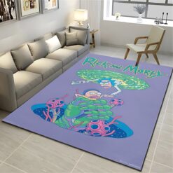 Rick and Morty Intergalactic Tentacle Rescue Rug