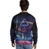 Rick and Morty Looking to The Dark Side of the Moon Sweatshirt back