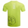 Rick and Morty Minimalist Faces Shirt back