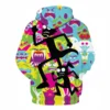 Rick and Morty Monster Chase Hoodie back