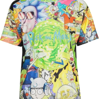 Rick and Morty Multiverse Adventure Shirt front