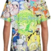 Rick and Morty Multiverse Adventure Shirt back