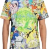 Rick and Morty Multiverse Adventure Shirt front