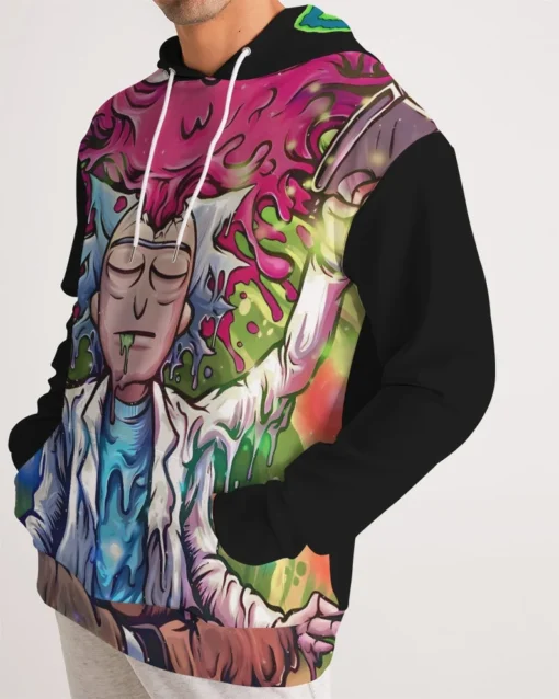 Rick and Morty Multiverse Mind Expansion Hoodie mockup left