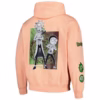Rick and Morty Neon Portal Hoodie back