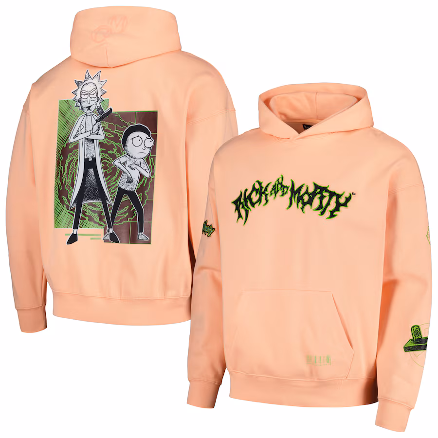 Rick and Morty Neon Portal Hoodie