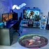 Rick and Morty Panic in Space Round Rug Home
