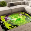 Rick and Morty Portal of Chaos Rug Home