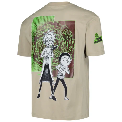 Rick and Morty Portal Power Shirt back