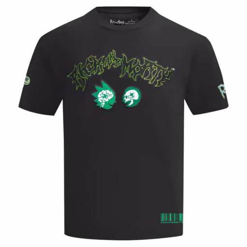 Rick And Morty Rave Rickvival Loose Shirt front