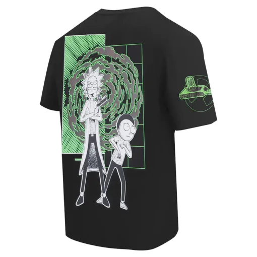 Rick And Morty Rave Rickvival Loose Shirt right