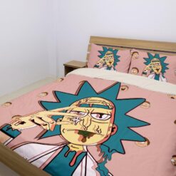 Rick And Morty Rick's Drippy Chaos Bedding Set