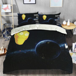 Rick And Morty Show Me What You Got Bedding Set