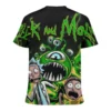 Rick And Morty Terror from Dimension Zogglor Shirt back
