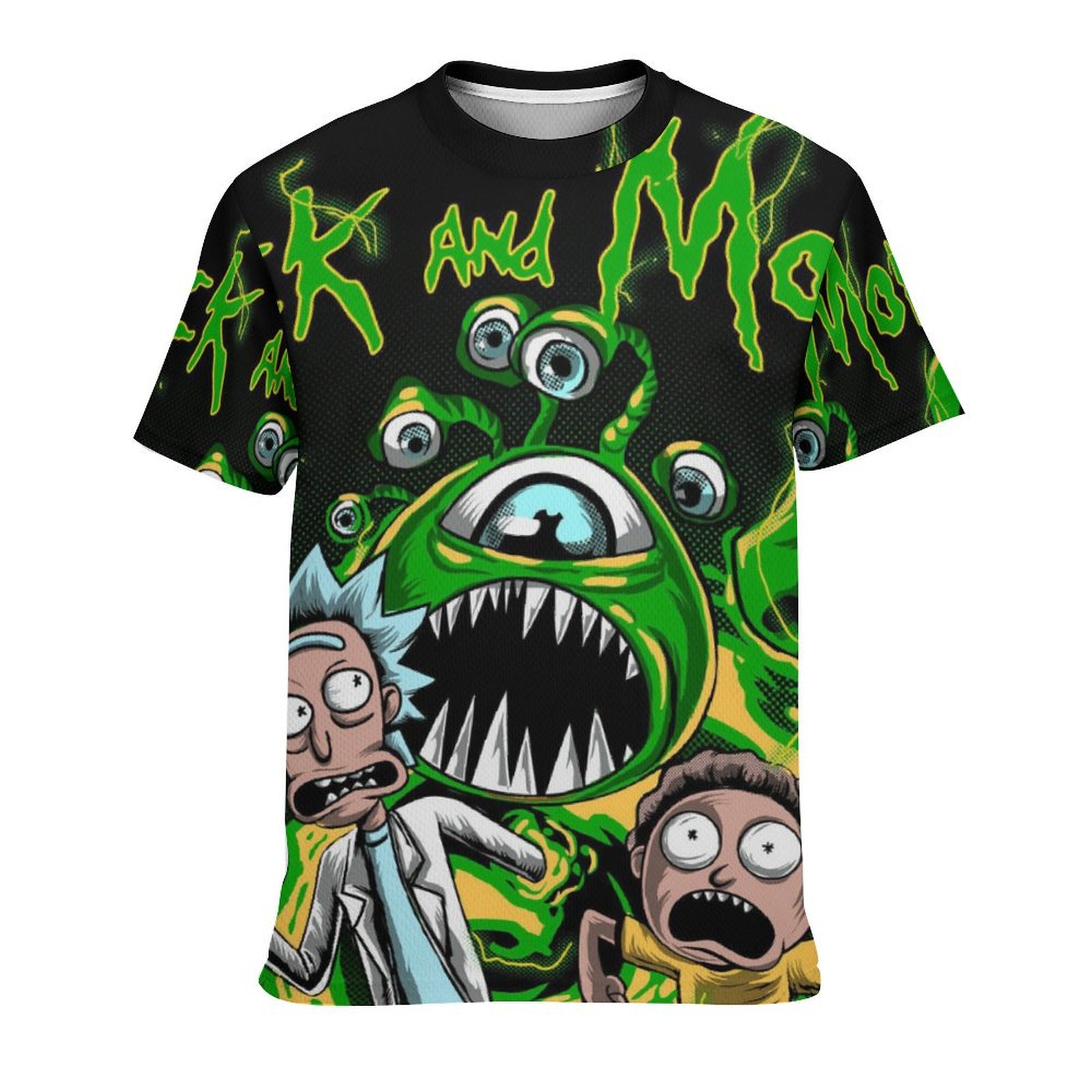 Rick And Morty Terror from Dimension Zogglor Shirt front