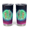 Rick and Morty Tiger King Trippy Style Tumbler