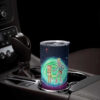 Rick and Morty Tiger King Trippy Style Tumbler on car