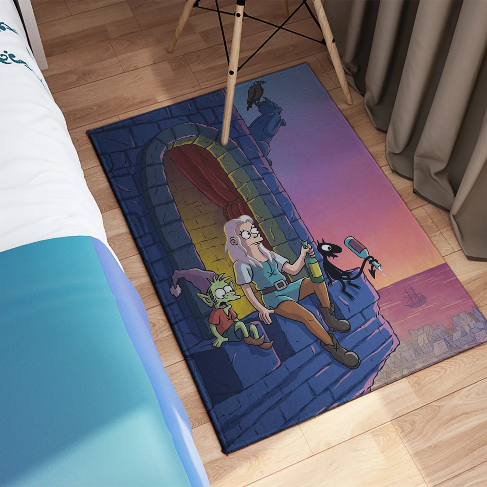 Rick and Morty Timeless Adventures Rug
