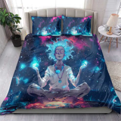 Rick and Morty Trippy Cosmic Rick Bedding Set