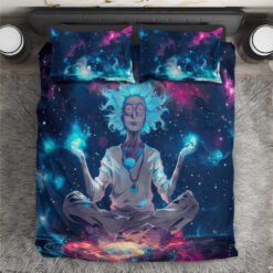 Rick and Morty Trippy Cosmic Rick Bedding Set