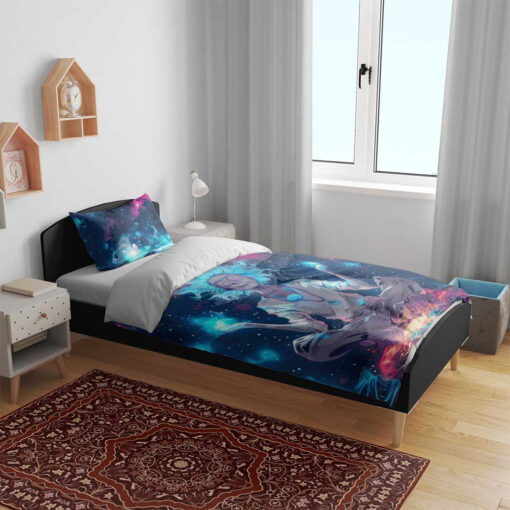 Rick and Morty Trippy Cosmic Rick Bedding Set