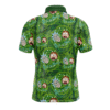 Rick and Morty Trippy Cosmic Rick Polo Shirt back