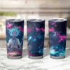 Rick and Morty Trippy Cosmic Rick Trippy Style Tumbler 3 side