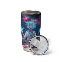 Rick and Morty Trippy Cosmic Rick Trippy Style Tumbler front