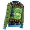 Rick And Morty You Gotta Get Schwifty Ugly Christmas Sweater back left
