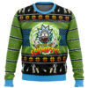 Rick And Morty You Gotta Get Schwifty Ugly Christmas Sweater
