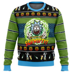 Rick And Morty You Gotta Get Schwifty Ugly Christmas Sweater