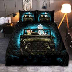 Rick and Morty's Intergalactic Road Trip Bedding Set