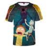 Rick & Morty Galactic Escape Monster Shirt