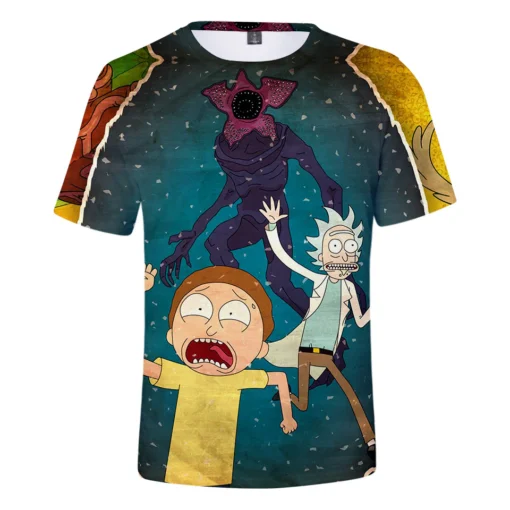Rick & Morty Galactic Escape Monster Shirt