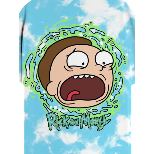 Rick Sanchez Cosmic Portal Tie-Dye Shirt design