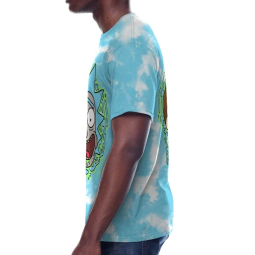 Rick Sanchez Cosmic Portal Tie-Dye Shirt left