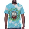 Rick Sanchez Cosmic Portal Tie-Dye Shirt