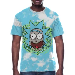 Rick Sanchez Cosmic Portal Tie-Dye Shirt