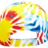 Rick Sanchez Galactic Tie-Dye Explosion Baseball Cap back