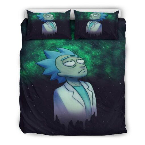 Rick's Cosmic Contemplation Bedding Set
