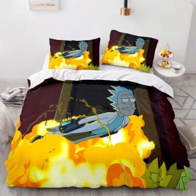 Rick's Explosive Ride Bedding Set
