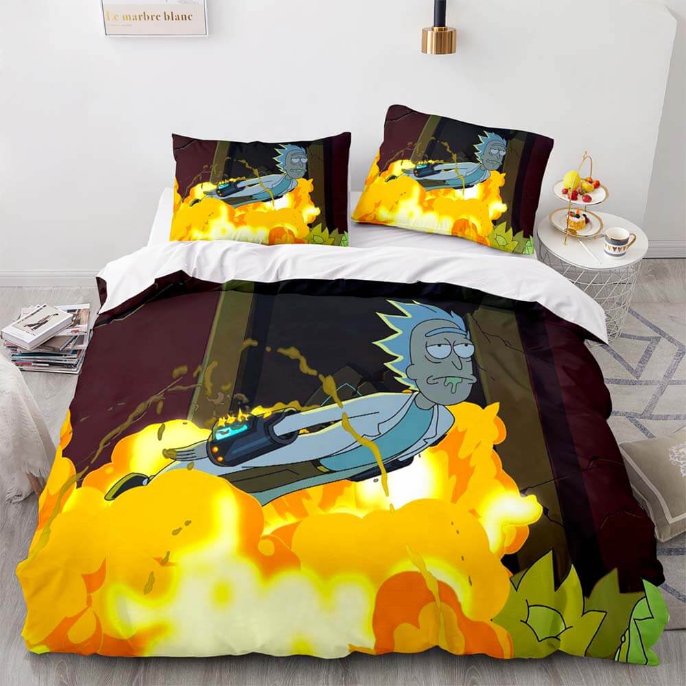 Rick's Explosive Ride Bedding Set