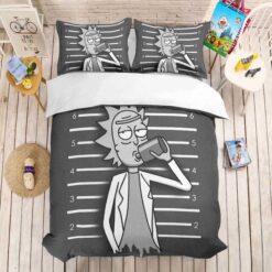 Rick's Mugshot Madness Bedding Set