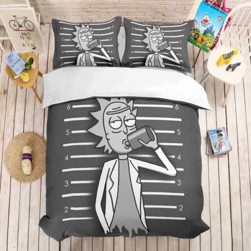 Rick's Mugshot Madness Bedding Set