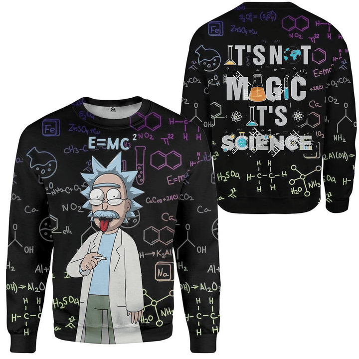 Scientific Genius Rick Cosplay Sweatshirt